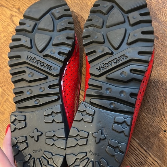 Diane B Women’s Loafers Red and Black - Picture 7 of 7